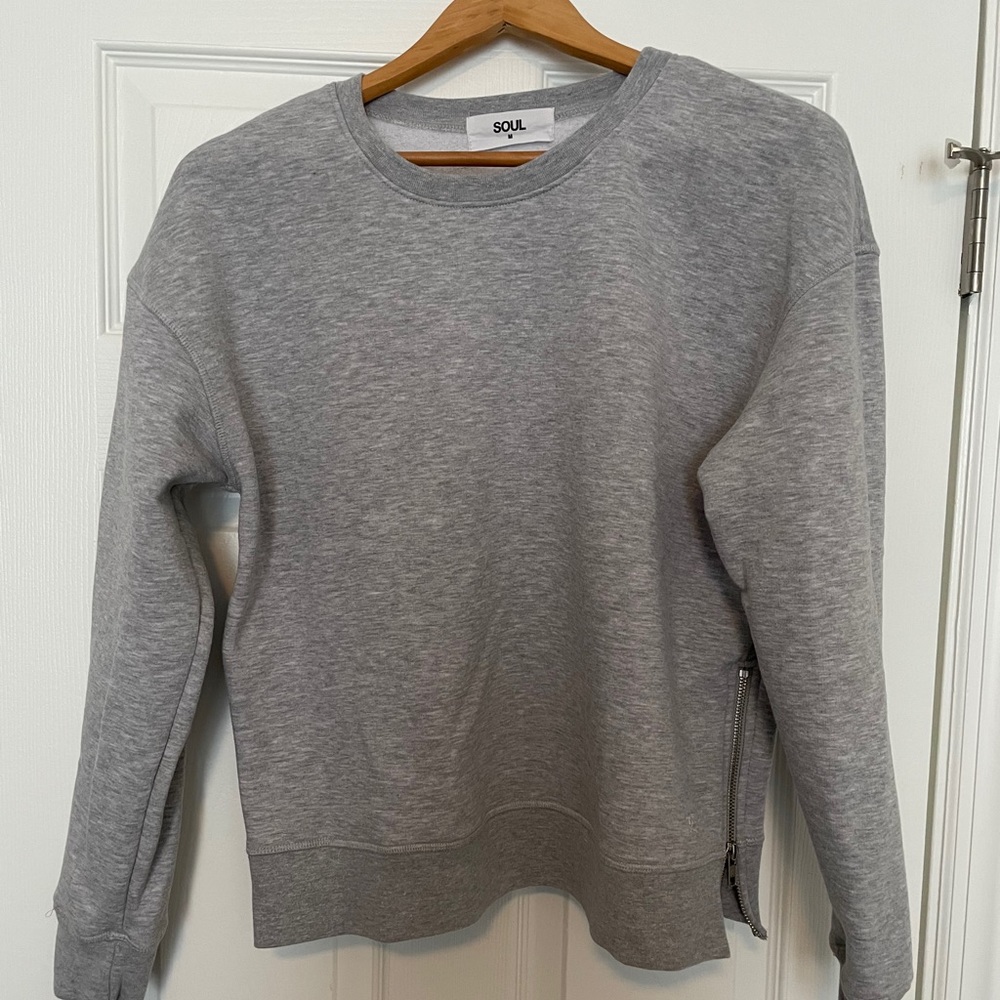 SoulCycle fleece sweater